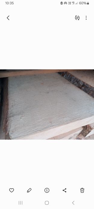 Cherestea de paltin uscată