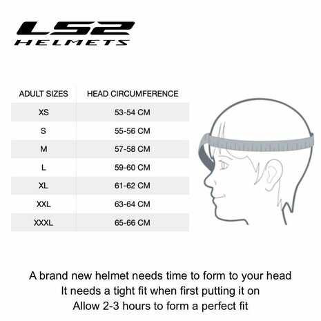 Отваряeмa мото Каска LS2 FF906 ADVANT SWIPE,XL 61-62см. очила,NEW