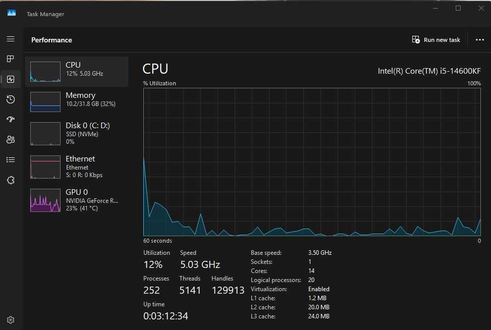 PC Gaming rtx 4060ti i5 14600kf 32gb ram ddr5
