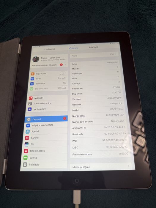 Ipad A1460 + Cellular