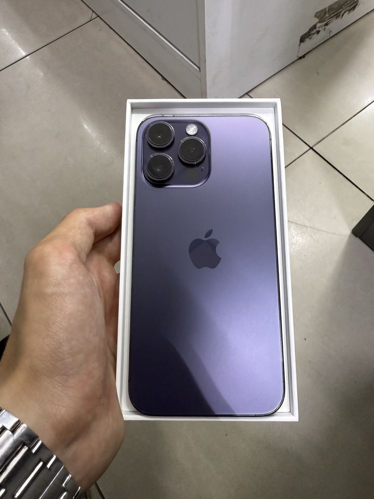 iPhone 14 Pro Max 128GB Deep Purple!