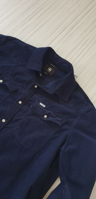 G - Star 3301  Slim Shirt Cotton Mens /  XL НОВО! ОРИГИНАЛ! Мъжка Риза