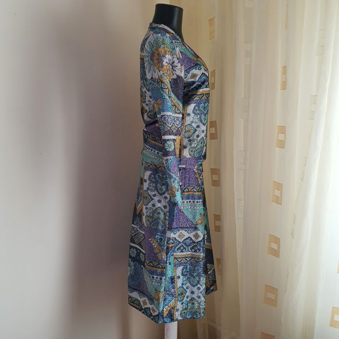 Fusta bluza - imprimeu retro vintage