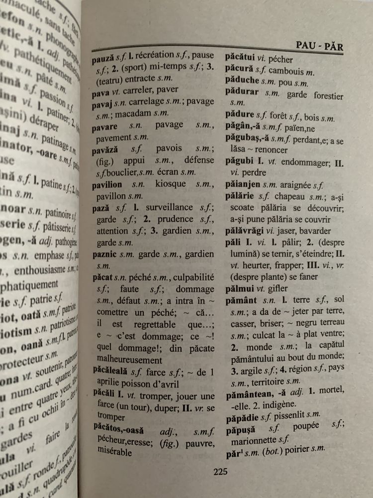 Dictionar lb franceza