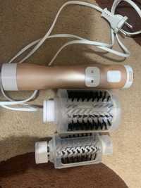 Rowenta електрическа четка-сешоар за коса с 2 приставки