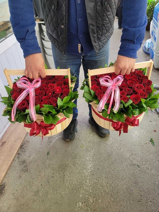 Доставка шикарных свежих цветов.