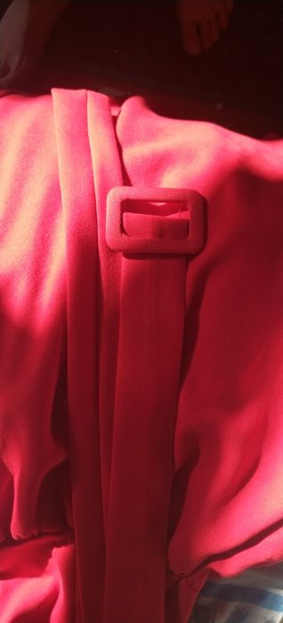 Красное платье, плотное