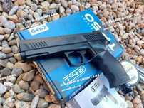 ~ PISTOL 200M/s Airsoft Hdp Hdr MODIFICAT Co2 ,Nou Pusca+100bile Co2