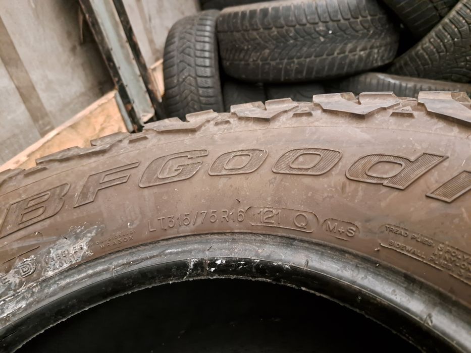 5 anvelope 315/75 R16 BF Goodrich