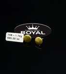 Bijuteria Royal cercei din aur 14k 1.74 gr