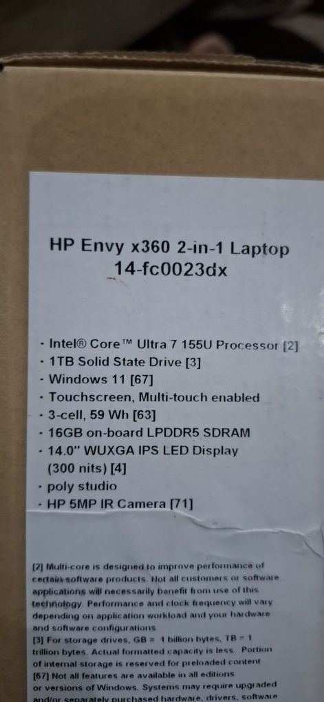 Hp envy 360 14 inch
