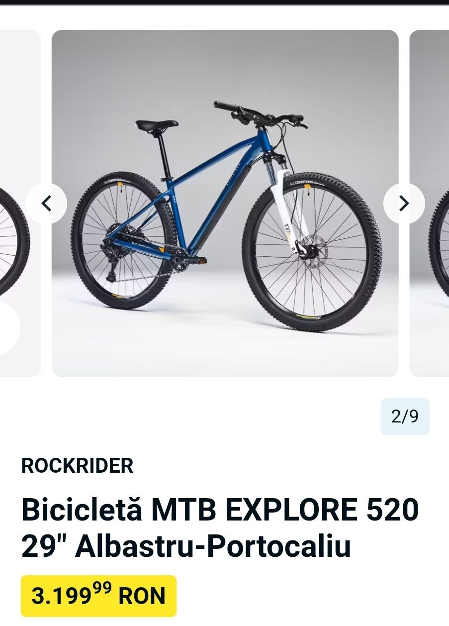 Bicicleta Rockrider st 520
