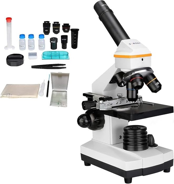 Microscop Svbony SV601,  80x 1600x + accesorii  + adaptor telefon