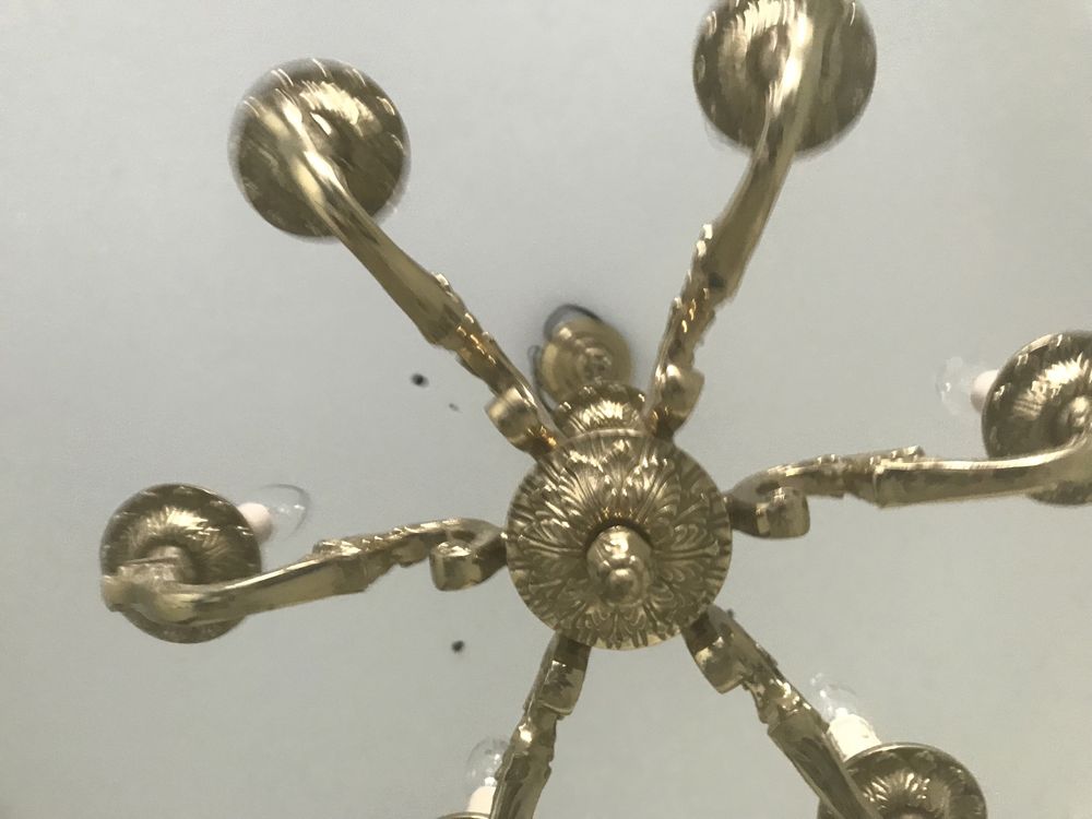 Candelabru alamă 6 brațe