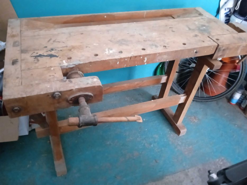 Дърводелски тезгях (работна маса) 1450 x 500 x 60