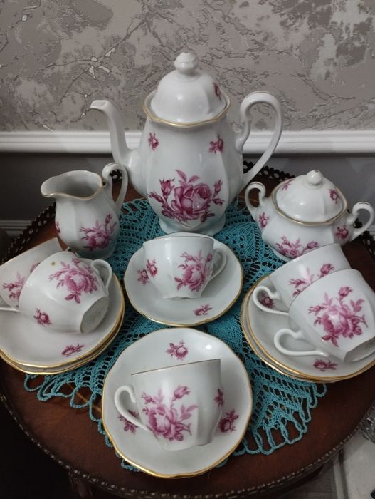 Кофейный сервиз производство Чехословакия в идеальном состоянии хххххх