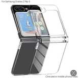 Husa Transparenta Din Plastic Fata + Spate - Samsung Z FLIP 3 4 5 6