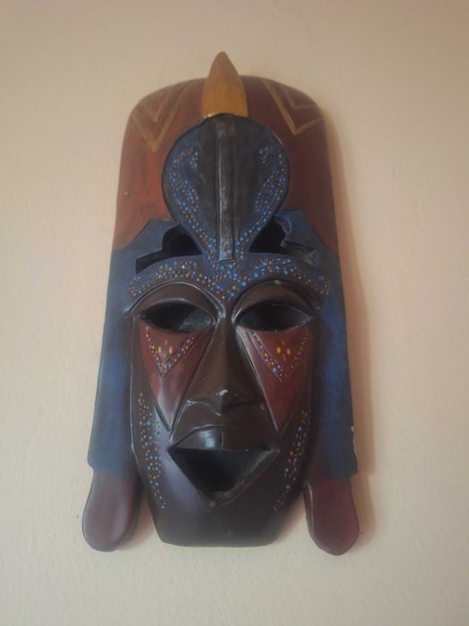 Colecție de 4 măști africane-vandute impreuna sau individual