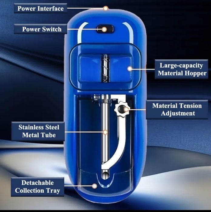 Masina injectat aparat electric de facut tigari,tuburi 8.0mm si 6.5mm