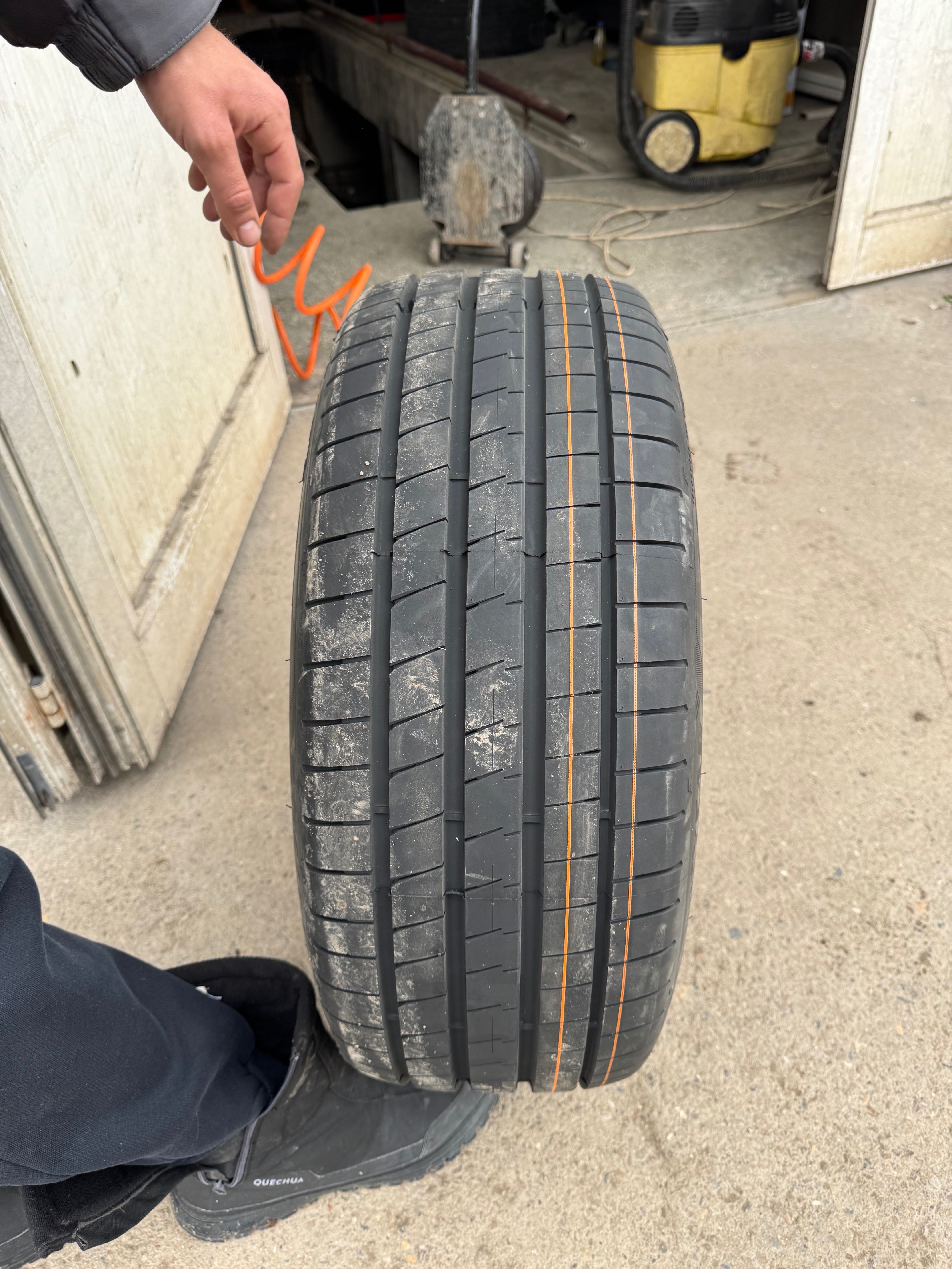 JR 44 Platinum Bronze 18 цола с нови гуми Goodyear – 5x100