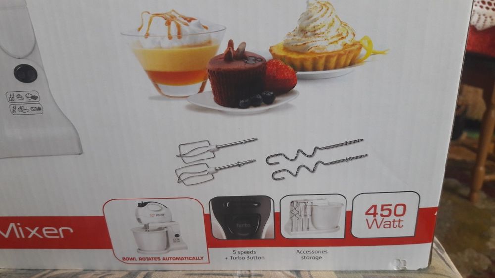 Миксер Tefal HT412138 чисто нов