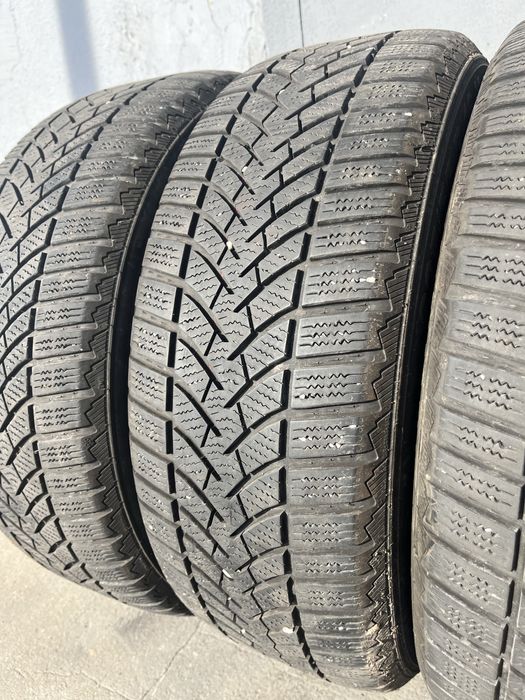 4 бр. зимни гуми 205/55/16 Semperit 5-5,5 mm DOT 2817