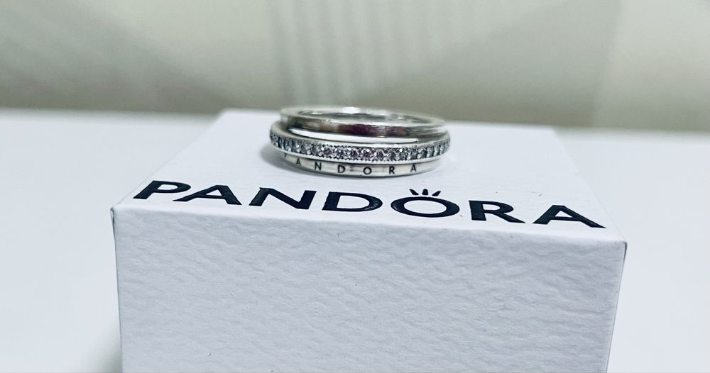 Пръстен Pandora Стъпка напред