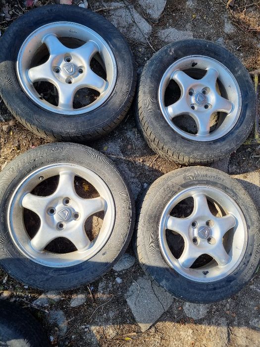 Set jante+cauciucuri Dacia R15
