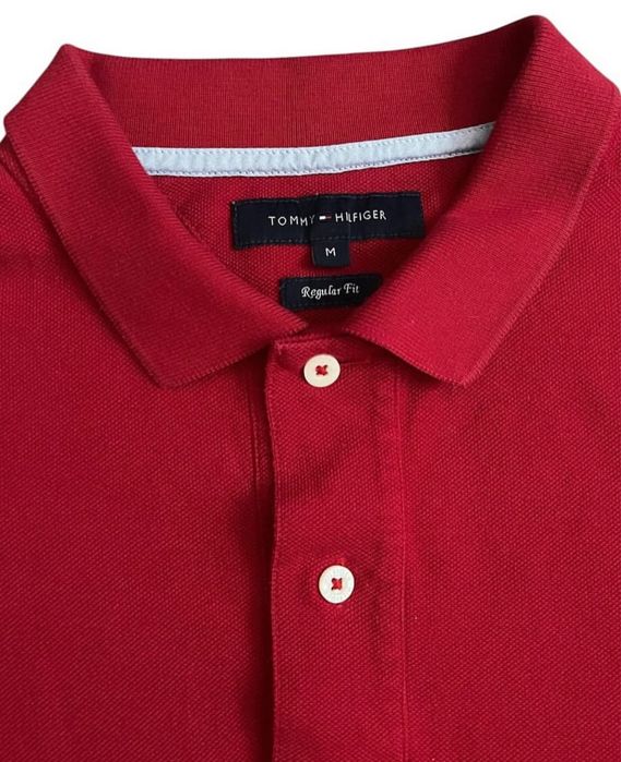 Tommy Hilfiger оригинална мъжка тениска с яка , M размер