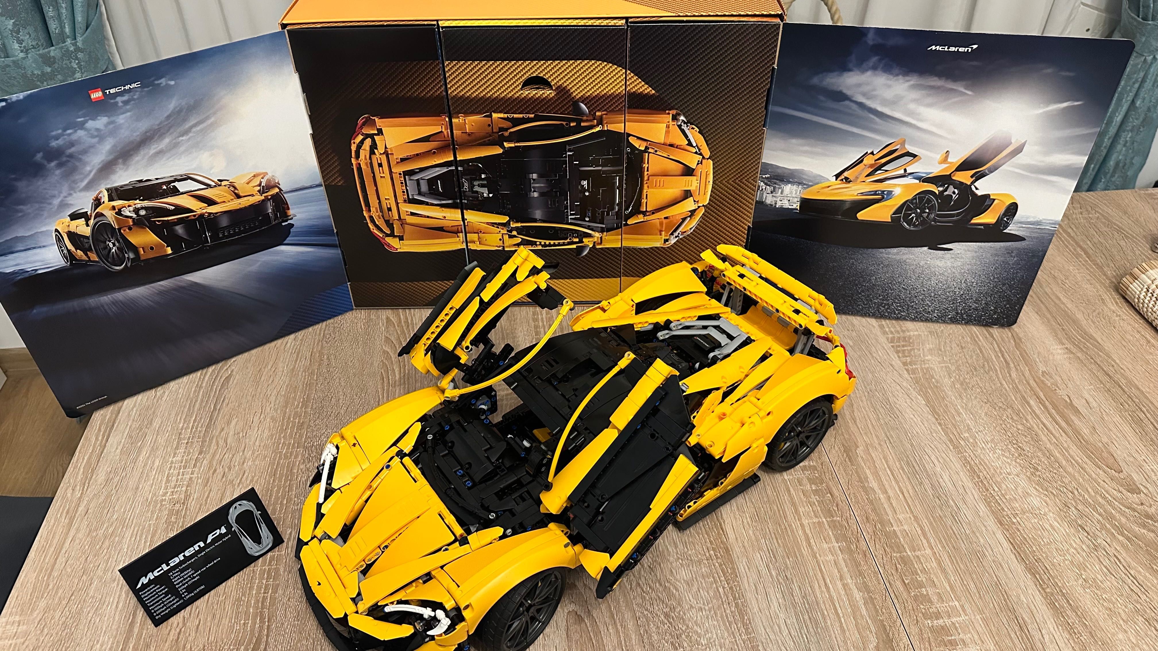 McLaren P1 Lego Technic 42172 ORIGINAL ca NOU masina de colectie