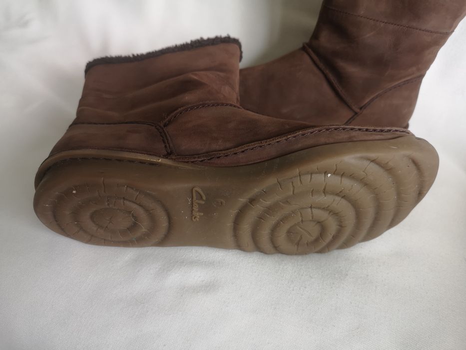 Clarks, боти естествена кожа, номер 41,5
