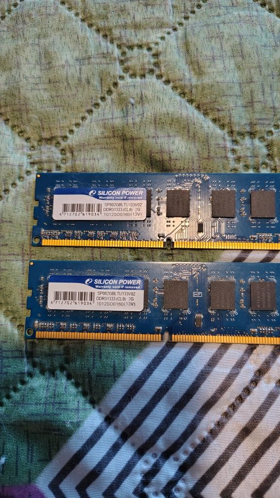 Рам памет Silicon Power 2x2gb 1333mhz