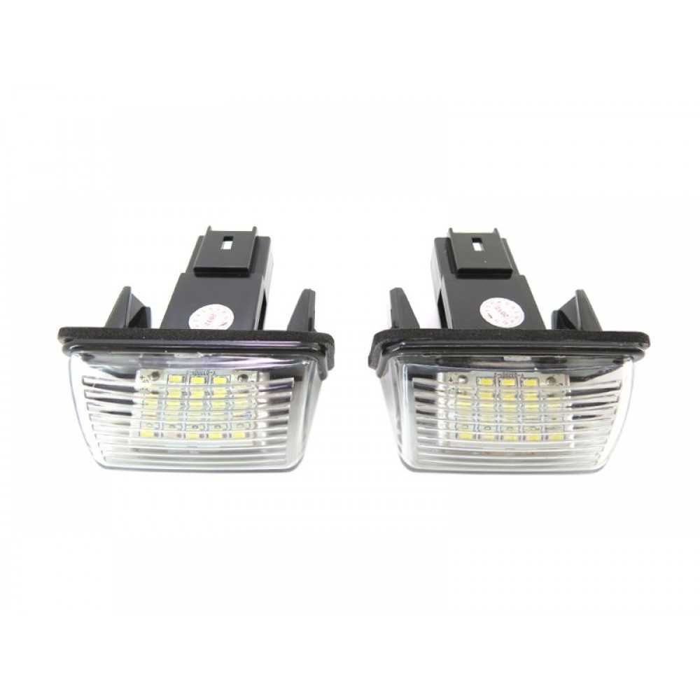 LED Плафони за Заден Номер Светлини за Peugeot 207 308 Citroen C3 C4