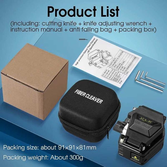 Cleaver ghilotina fibra optica