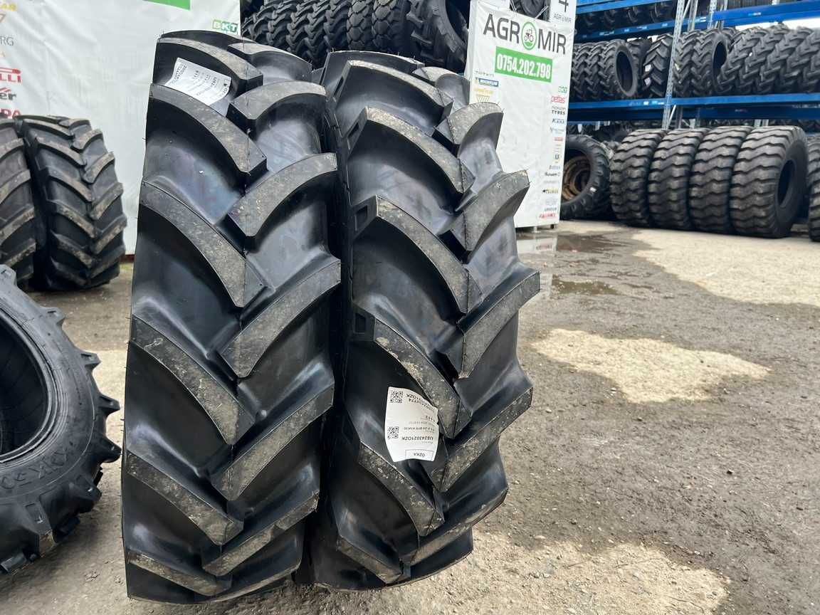 11.2-24 cu 8 pliuri anvelope noi pentru tractor fata CASE marca Ozka