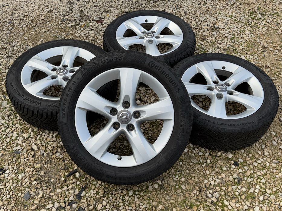 ОРИГИНАЛНИ Джанти с гуми 5х110 16 цола ОПЕЛ | OPEL *ПЕРФЕКТНИ*