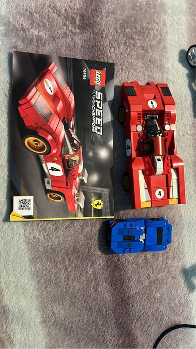 Lego -1970 Ferrari 512 M - 76906 & bonus mașinuța albastră