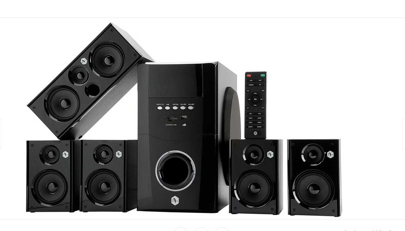 Sistem audio A+, 110 w, boxe 5.1