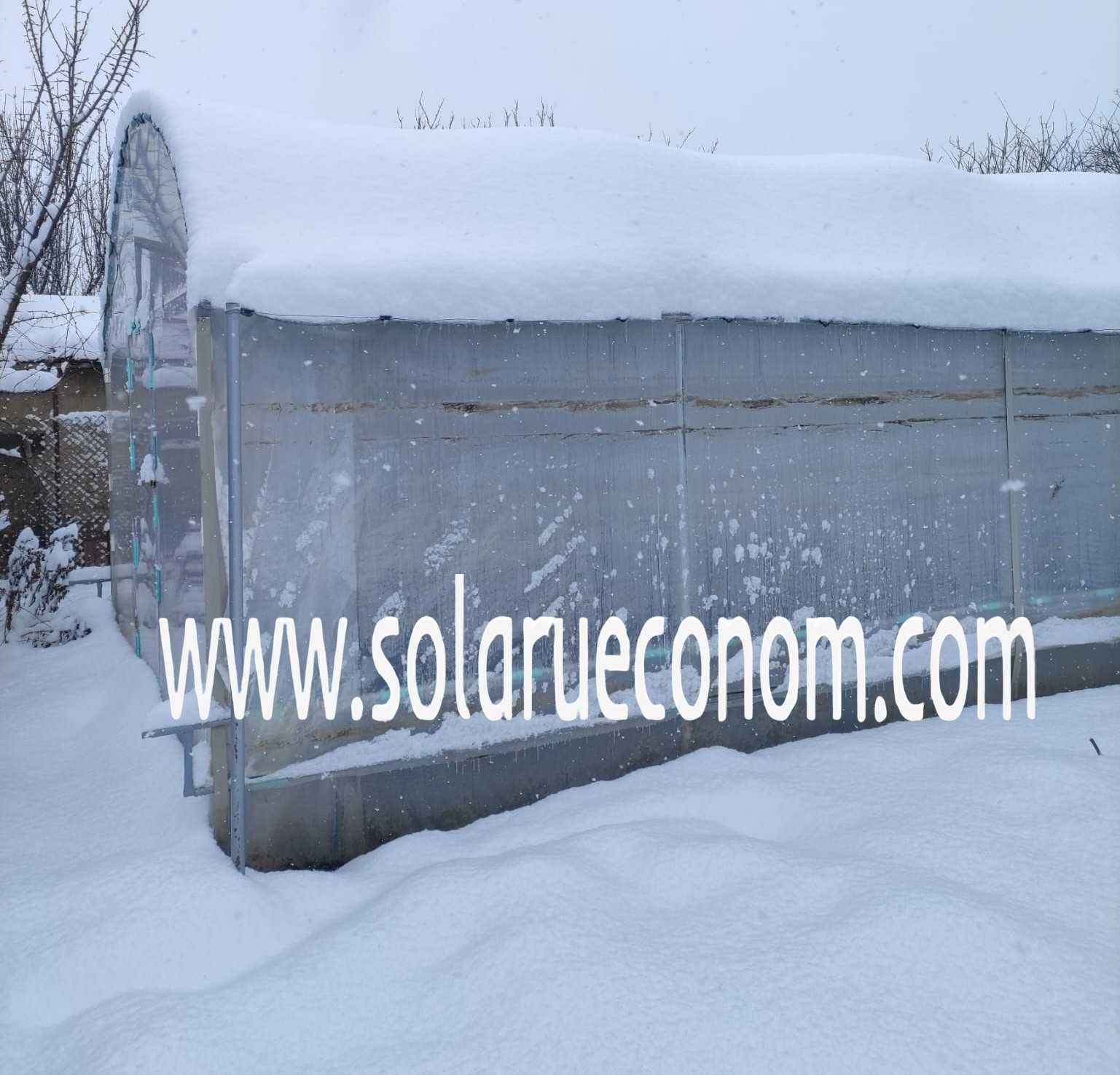 Solarii de gradina (sere) cu latimi de la 3 la 6 m - transport gratuit