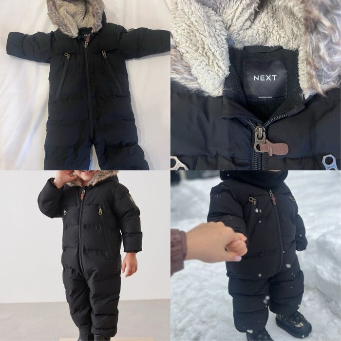 Зимний комбинезон 9-12мес