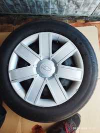 Продам колеса бриджстоун - 185/65/15 с дисками от Chevrolet