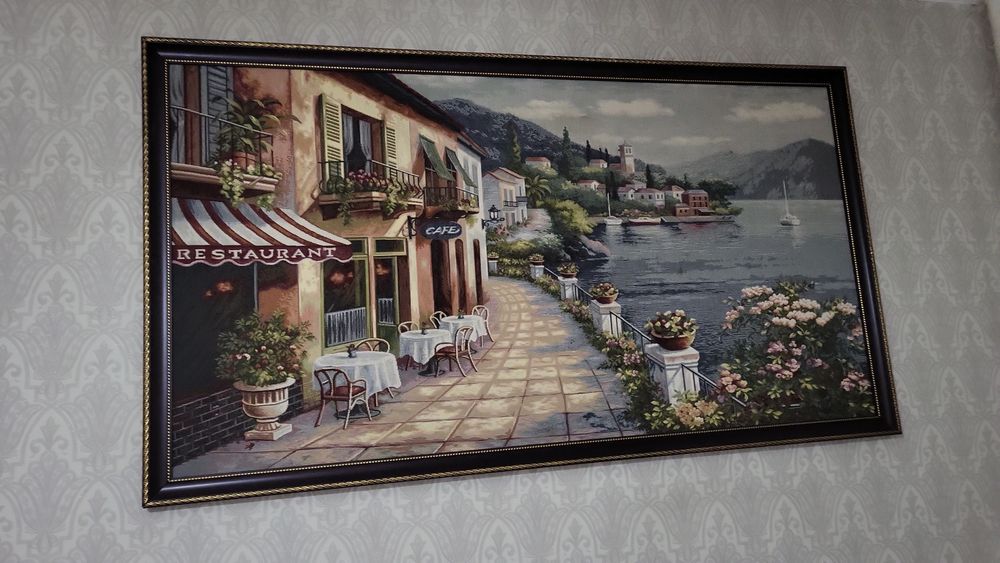 Картина полотно в длинну 1,20 в высоту 70