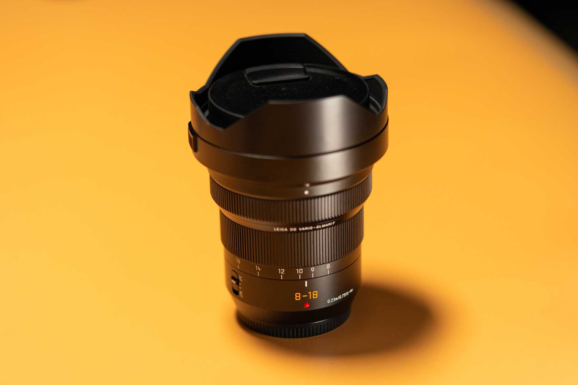 Obiectiv Panasonic 8-18mm Leica DG Vario-Elmarit f2.8-4.0 filtru cadou