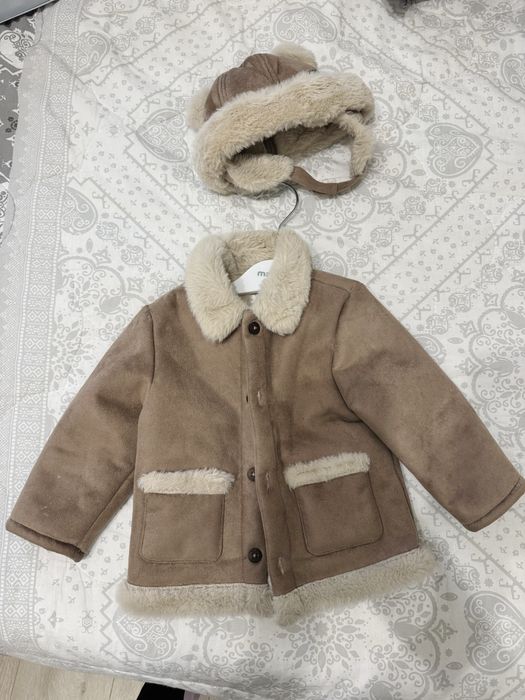 Палто и шапка Mayoral за 12м.