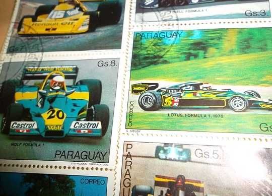 марки почтовые парагвай