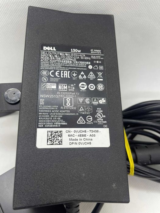 Docking station Dell WD19, USB-C, adaptor 130W -A-