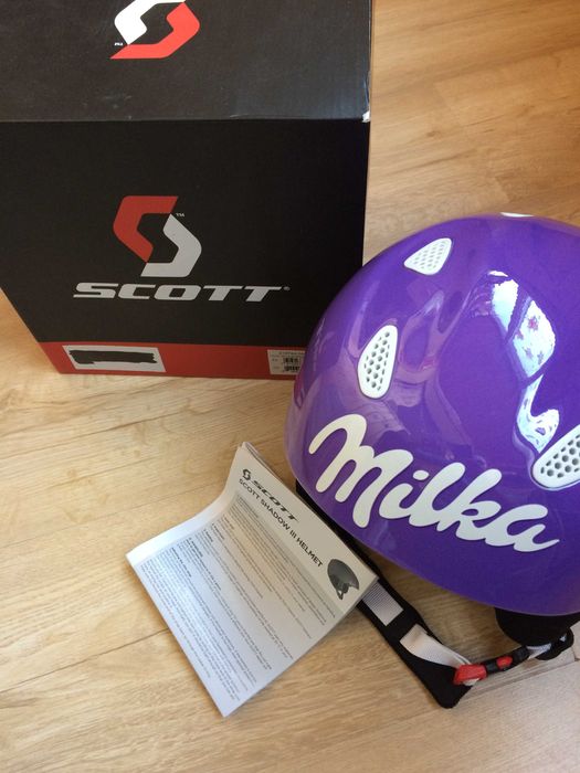 ски каска Scott Shadow III (Milka), размер М (56 см)+ подарък раничка