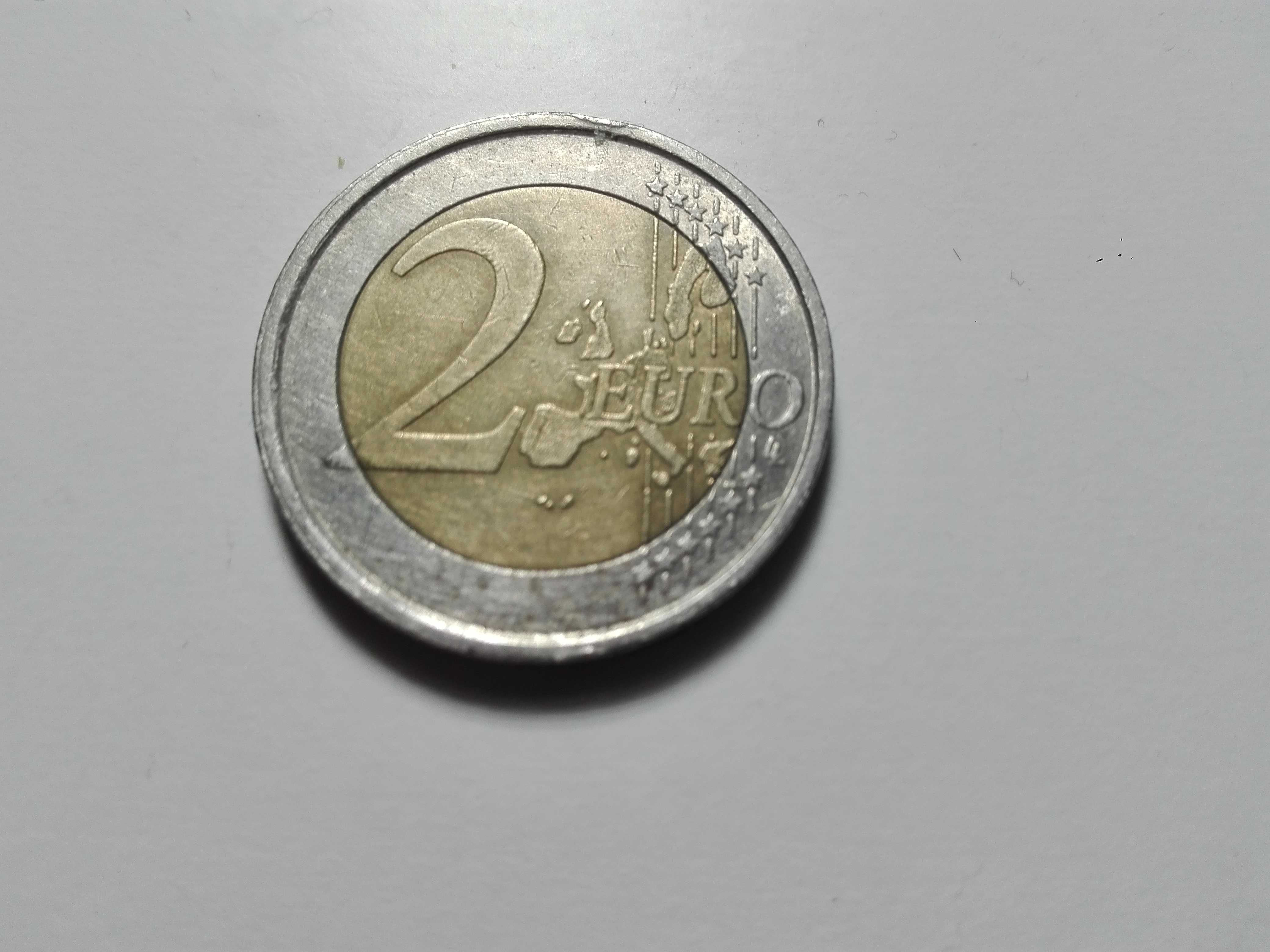 Moneda rara de colectie 2 euro an 2002