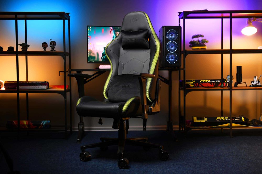 Кресло 2E Gaming OGAMA II RGB, игровое кресло gaming kreslo gamer