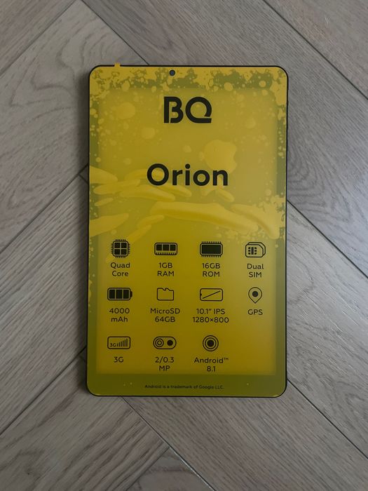 Планшет BQ Orion